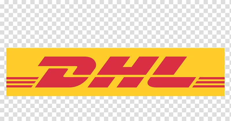 DHL EXPRESS Logo Logistics Delivery, eps format transparent background PNG clipart