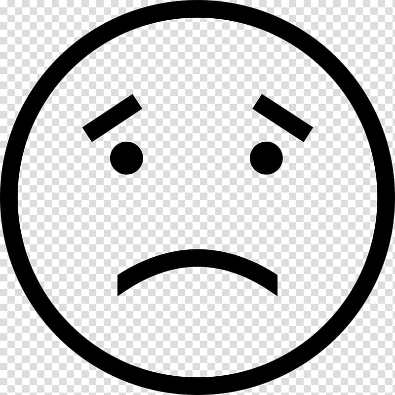 Sadness Smiley Frown Emoticon Drawing, sad transparent background PNG clipart