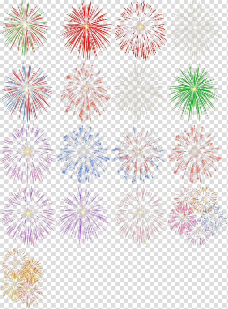 Pyrotechnics Light Fire, fireworks transparent background PNG clipart