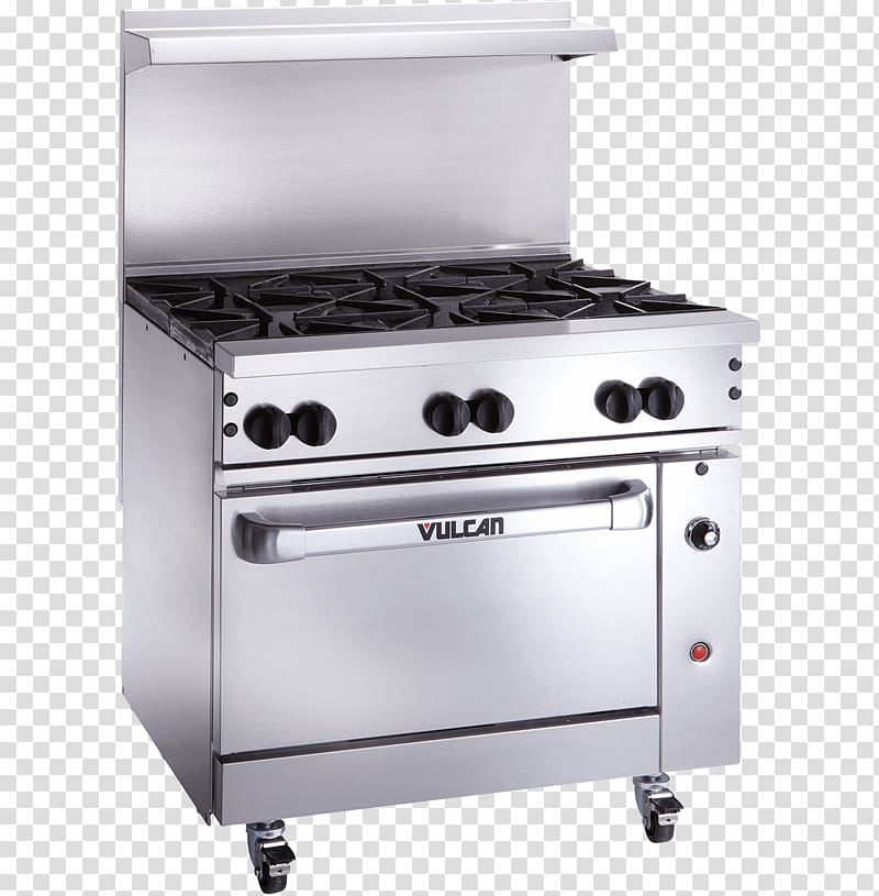 Vulcan Endurance 36S-6B Cooking Ranges Gas stove Gas burner Natural gas, kitchen transparent background PNG clipart