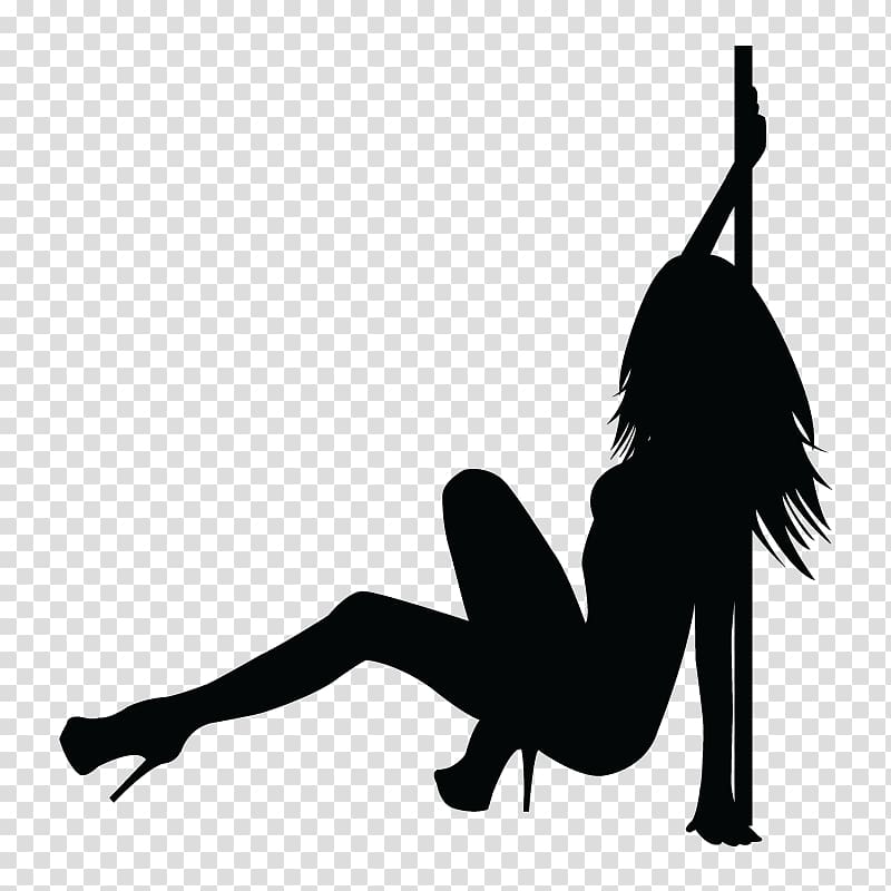Pole dance Art Silhouette, others transparent background PNG clipart