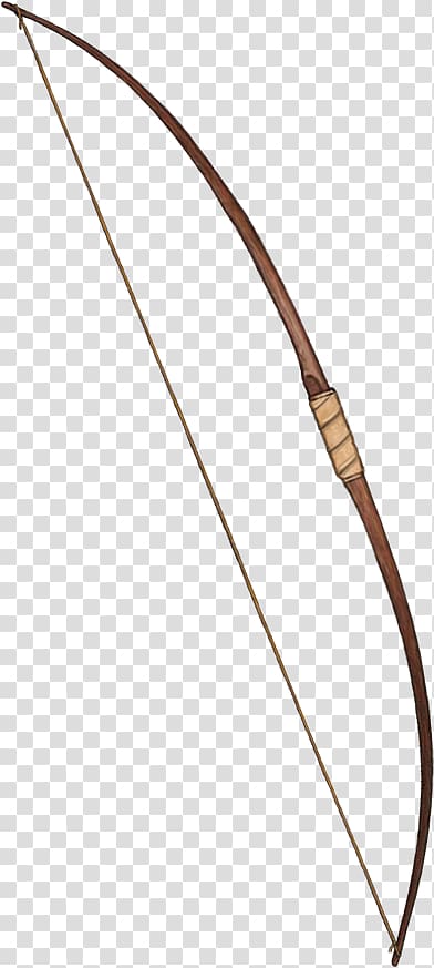 Ranged weapon Bow and arrow Line Clothing Accessories, weapon transparent background PNG clipart