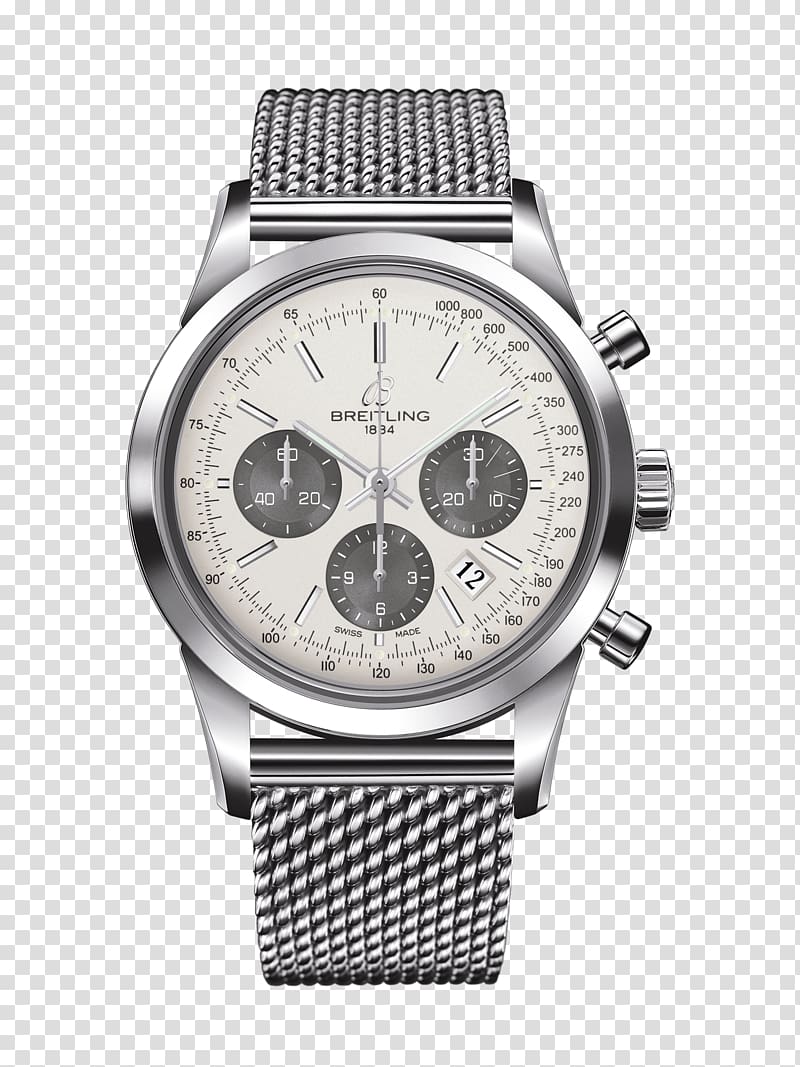 Breitling SA Chronograph Chronometer watch Mechanical watch, Breitling transparent background PNG clipart