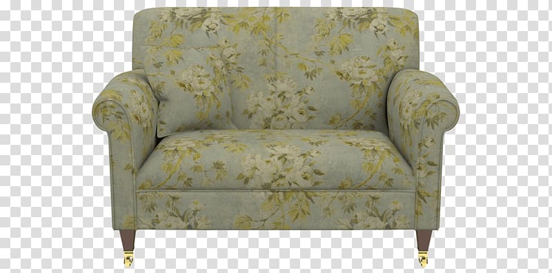 Couch Living room Club chair Slipcover, celadon transparent background PNG clipart