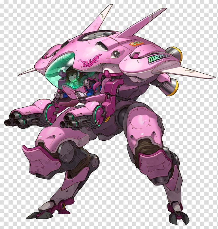 Overwatch D.Va Mecha Heroes of the Storm Mei, over watch transparent background PNG clipart