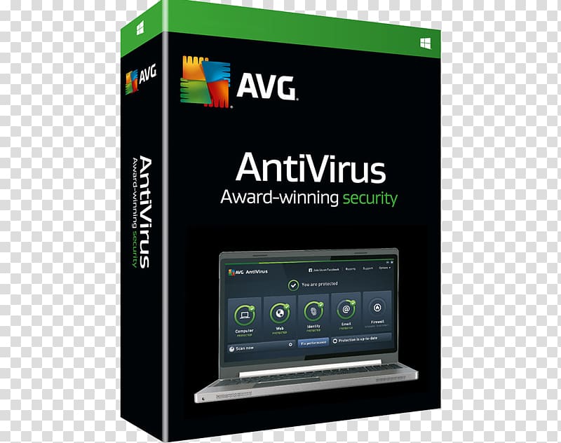 AVG AntiVirus Antivirus software Computer Software Computer virus Internet security, Avg transparent background PNG clipart