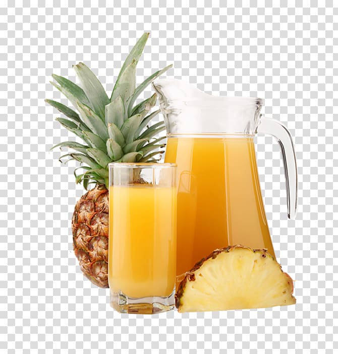 Orange juice Pineapple Jus dananas Fruit, Pineapple juice transparent background PNG clipart