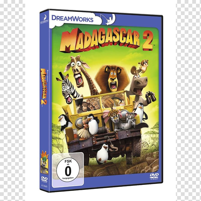 Madagascar: Escape 2 Africa DVD Film Madagascar 3: Europe\'s Most Wanted, dvd transparent background PNG clipart