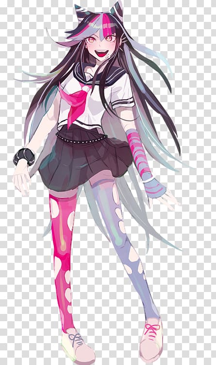 Danganronpa 2: Goodbye Despair Cyber Danganronpa VR: The Class Trial Anime Video game Ibuki, Anime transparent background PNG clipart