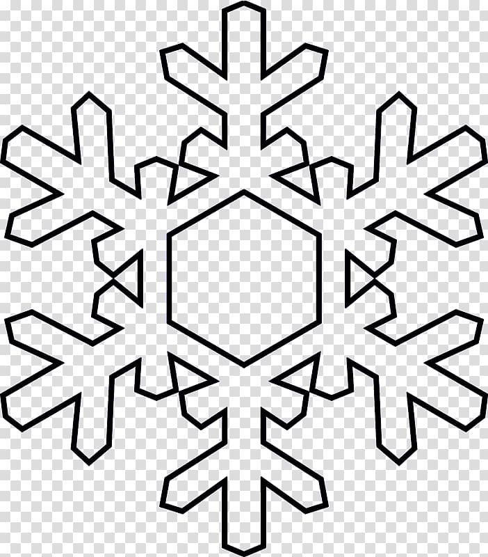 snowflake outline png