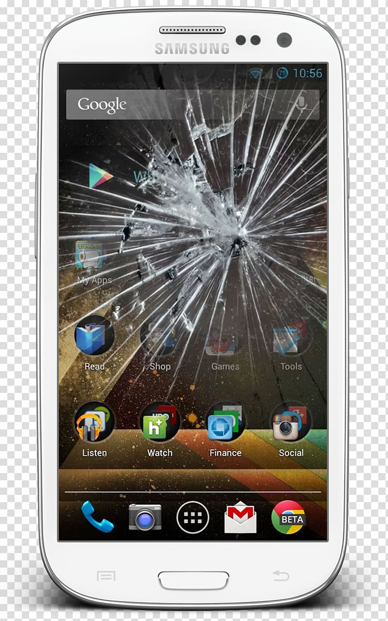 Feature phone Smartphone Crack Screen Prank Broken Screen, Cracked Screen Android, Crack screen transparent background PNG clipart