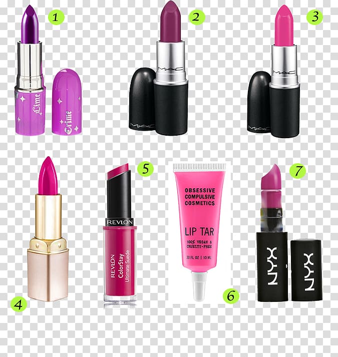 Lipstick Lip gloss Red MAC Cosmetics, lipstick transparent background PNG clipart