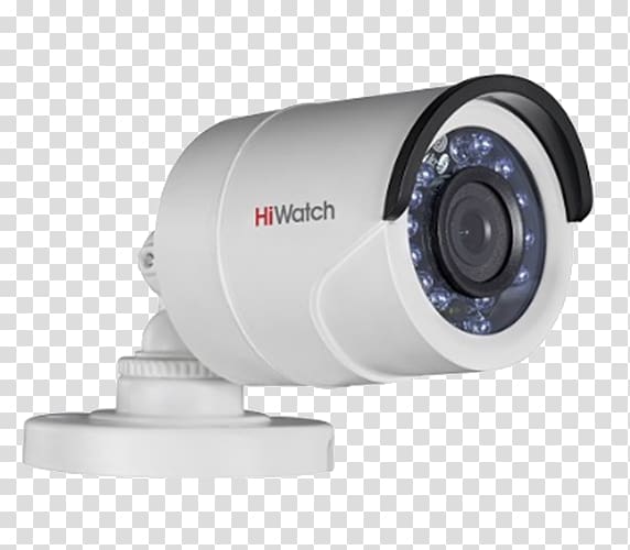 Closed-circuit television 1080p Infrared Hikvision Camera, Camera transparent background PNG clipart