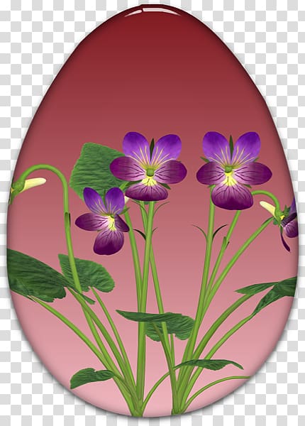 Pansy Violet, egg tube transparent background PNG clipart