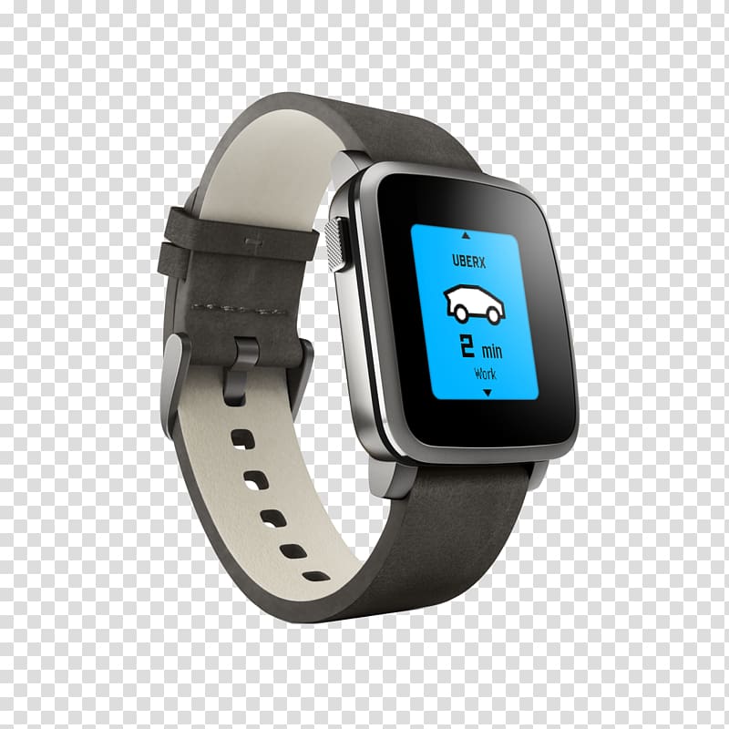 Pebble Time Smartwatch Steel, pebble pathway transparent background PNG clipart