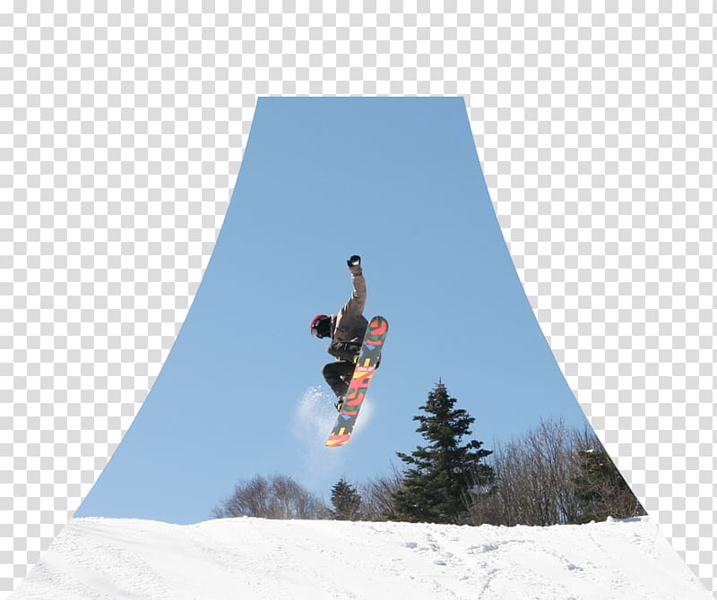 Slopestyle Snowboarding Adventure Tree Sky plc, tree transparent background PNG clipart