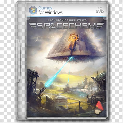 Zachtronics Industries Spacechem PC DVD case , pc game, SpaceChem transparent background PNG clipart