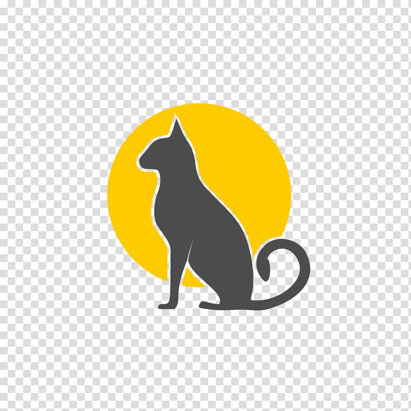 Cat Dog Pet Logo Scratching post, element transparent background PNG clipart