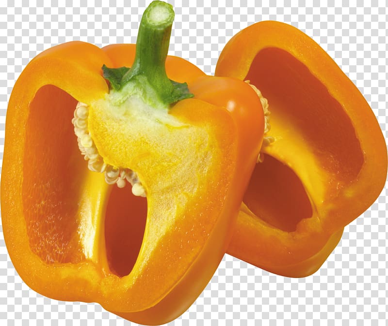 Bell pepper Chili pepper Ratatouille Mixed pickle, Yellow pepper transparent background PNG clipart