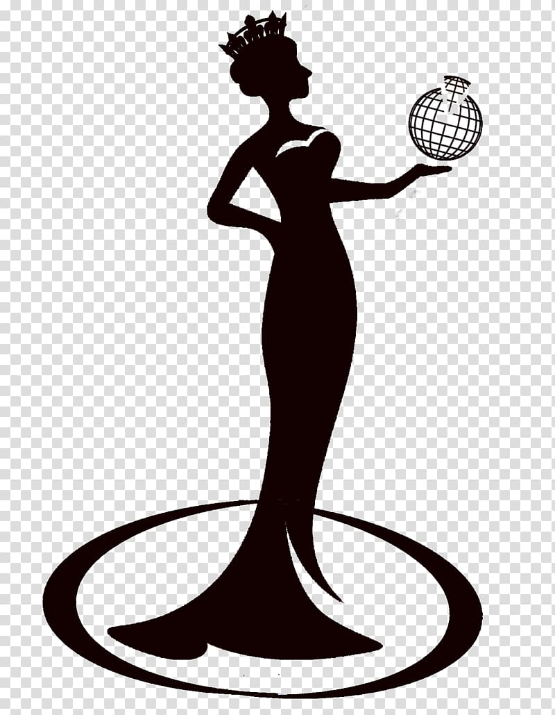 silhouette of woman with crown illustration, Miss Philippines Earth Binibining Pilipinas Beauty Pageant Miss America, beauty transparent background PNG clipart