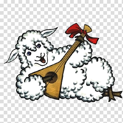 Musical Instruments Sheep , rabbit\'s transparent background PNG clipart