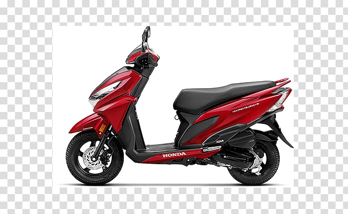 Scooter Honda Motorcycle Car India, honda bike transparent background PNG clipart