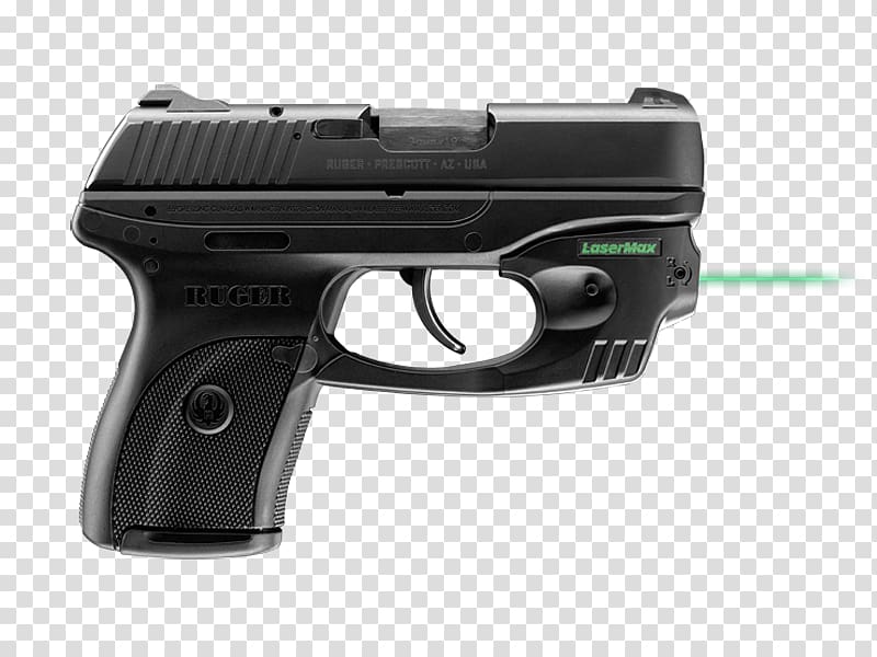 Trigger Ruger LC9 Firearm Sturm, Ruger & Co. Sight, Green laser transparent background PNG clipart