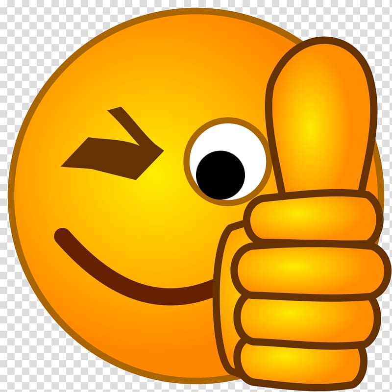 wink with thumbs up emoji, Thumb signal Emoji Smiley , Thumbs up transparent background PNG clipart