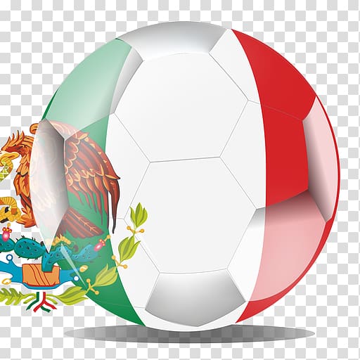 Mexico national football team Flag of Mexico Mexico City, ball transparent background PNG clipart