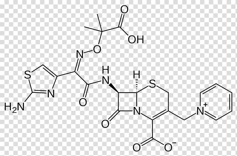 Ceftazidime/avibactam Chemical structure Chemical substance, Ceftazidime transparent background PNG clipart