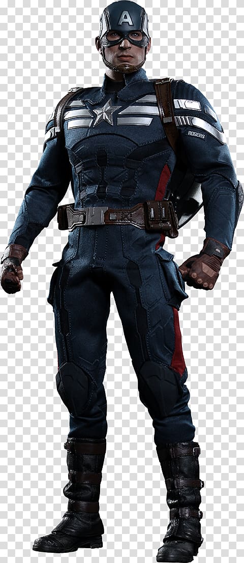 Captain America: The Winter Soldier Bucky Barnes Hot Toys Limited Action & Toy Figures, captain america transparent background PNG clipart