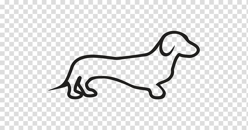 dachshund logo, Dachshund , Black Dachshund transparent background PNG clipart