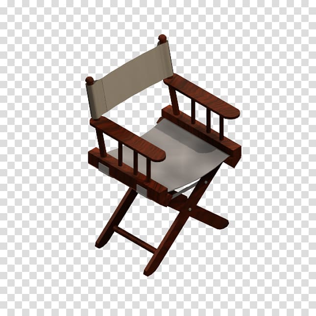 Folding chair Wood Garden furniture, Director Chair transparent background PNG clipart