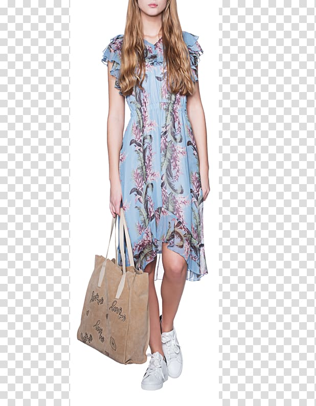 Fashion Dress Collar Palm Trees Designer, fashion woman printing transparent background PNG clipart