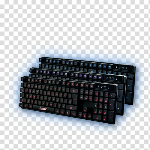 Computer keyboard United States Computer mouse Gaming keypad Backlight, keyboard transparent background PNG clipart