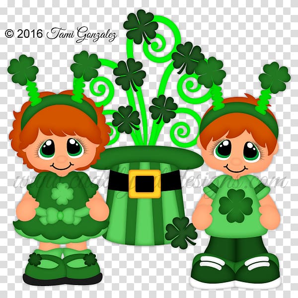 Saint Patrick\'s Day Christmas tree , ST PATRICKS DAY transparent background PNG clipart