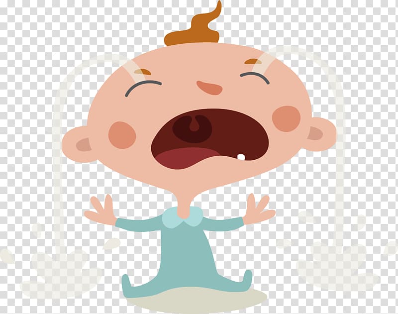 Crying, Baby crying material transparent background PNG clipart