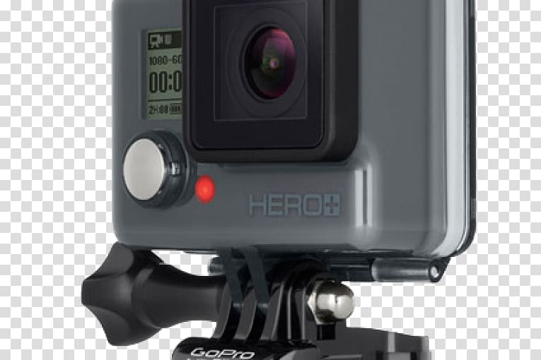 GoPro HERO+ LCD Action camera Video Cameras, GoPro Camera transparent background PNG clipart