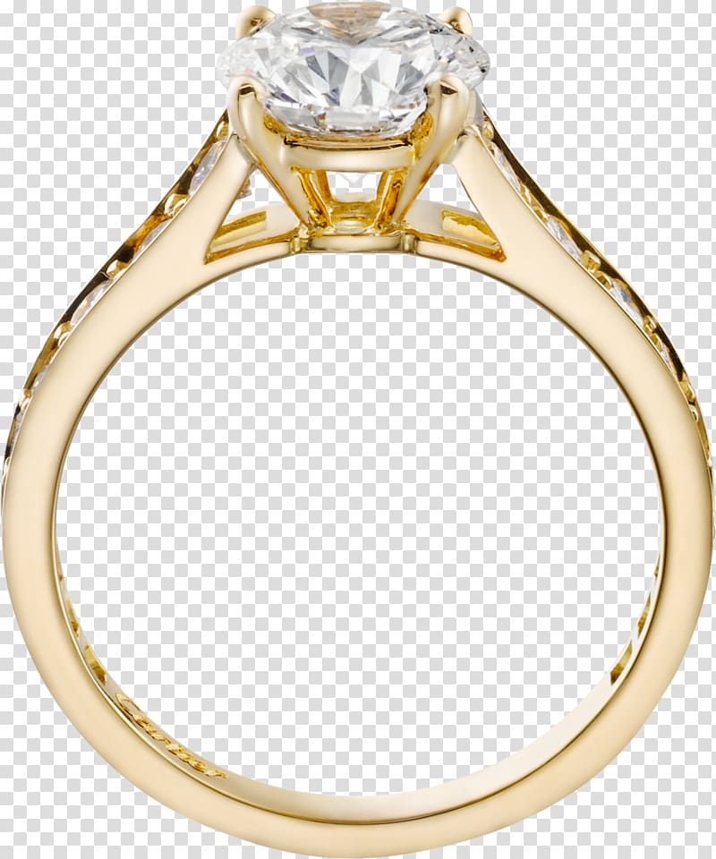 Ring Jewellery Gold Brilliant Diamond, sparkling diamond ring transparent background PNG clipart
