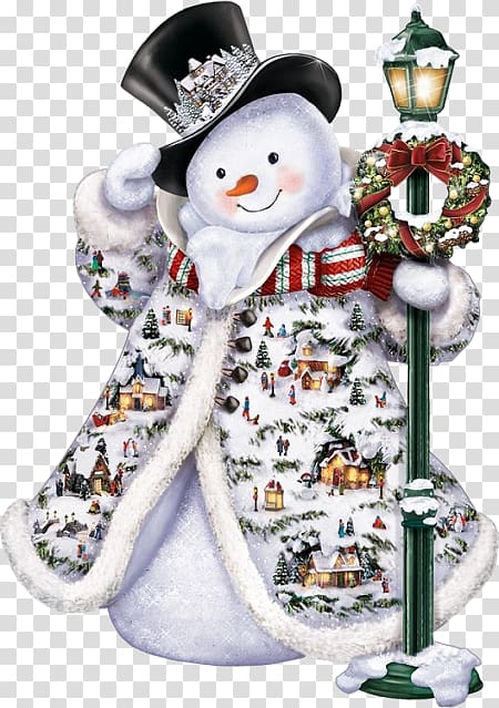 cartoon snowman transparent background PNG clipart