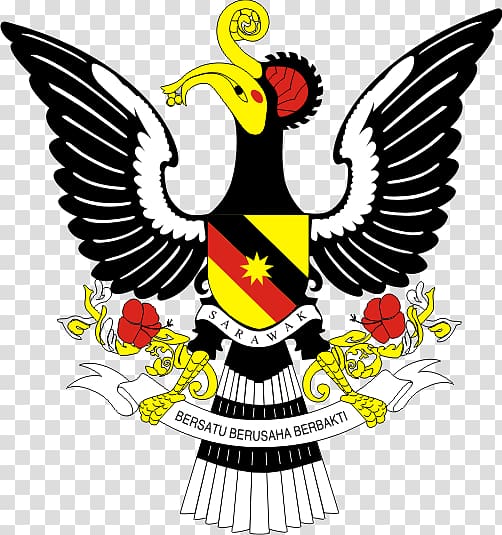 Coat of arms of Sarawak Sabah Coat of arms of Malaysia, bendera malaysia transparent background PNG clipart