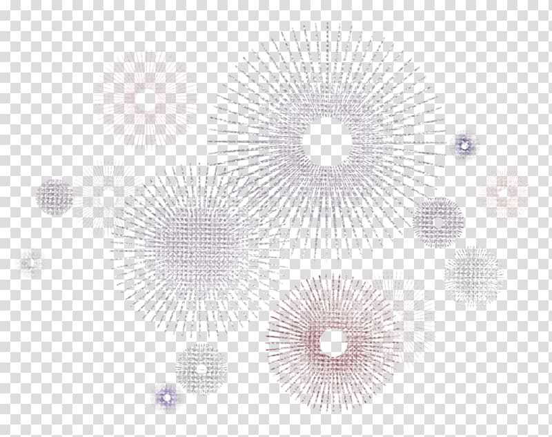 White Circle Black Pattern, Colorful simple fireworks effect elements transparent background PNG clipart