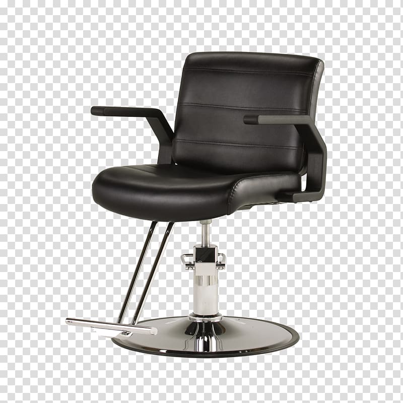 Barber chair Beauty Parlour Cosmetologist Furniture, salon chair transparent background PNG clipart