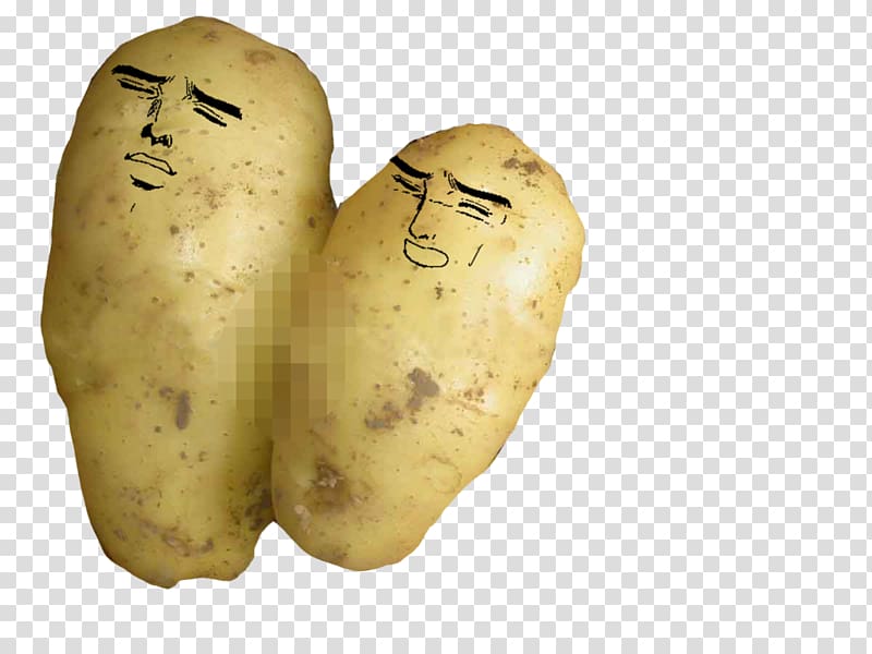 Kuso Miso Technique Potato Internet meme, potato transparent background PNG clipart