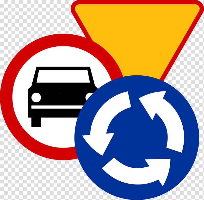 Roundabout Mandatory sign Traffic sign Intersection, road transparent background PNG clipart