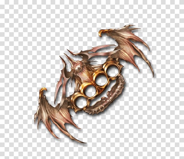 Granblue Fantasy Rage of Bahamut Weapon Fist, weapon transparent background PNG clipart