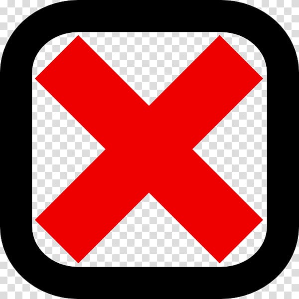 Red X Mark In Box