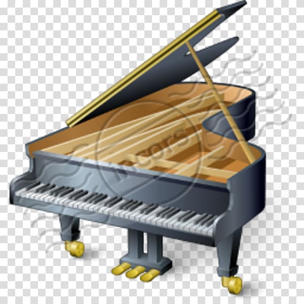 Grand piano Musical Instruments Fortepiano, piano transparent background PNG clipart