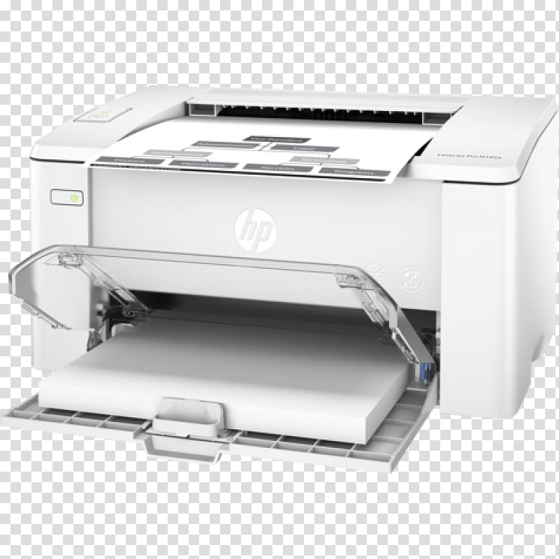 Hewlett-Packard HP LaserJet Pro M 102 a Hardware/Electronic Laser printing Printer, hewlett-packard transparent background PNG clipart