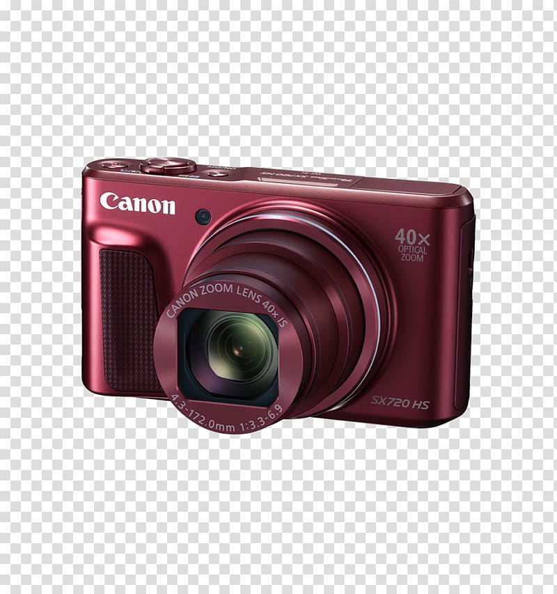 Point-and-shoot camera Canon PowerShot S Zoom lens, Camera transparent background PNG clipart